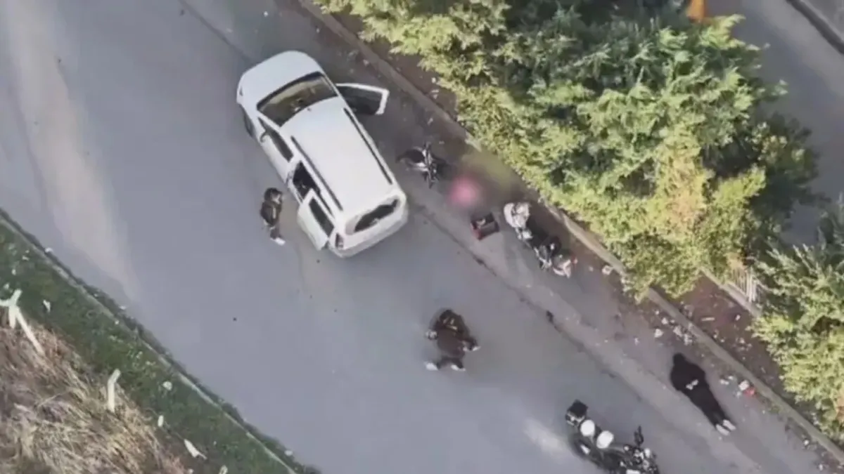 Esenyurt'ta dron destekli uyuşturucu operasyonunda 2 zanlı yakalandı