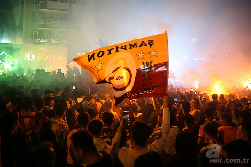 Galatasaray'ın şampiyonluğu tüm yurtta kutlanıyor! Taraftarlar sokaklara döküldü 4