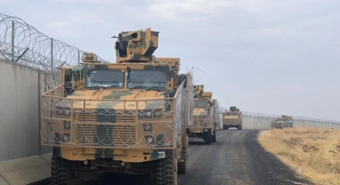 Türk ve Rus askerlerinin 12. ortak kara devriyesi tamamlandı