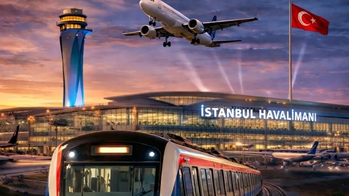 İstanbul hız koridoru açılıyor: Havalimanı hattında geri sayım