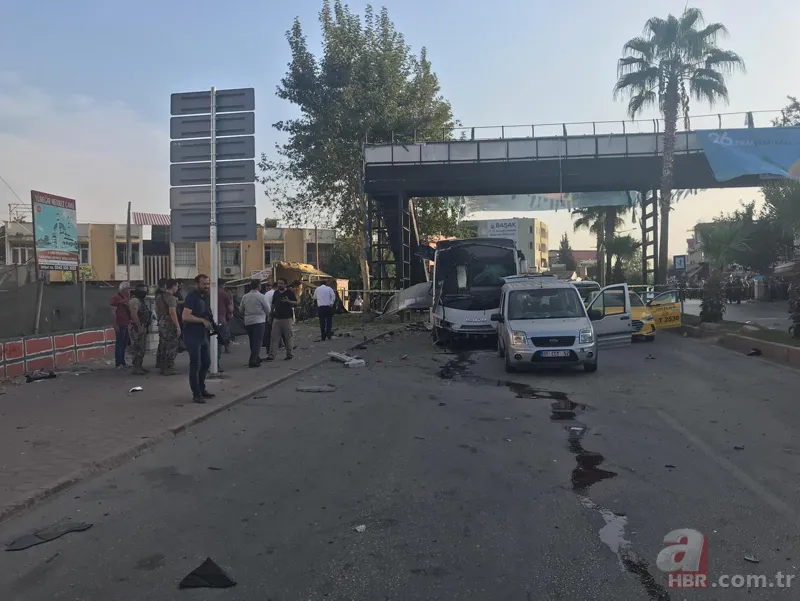 Adana'da polis aracına bombalı saldırı! 20