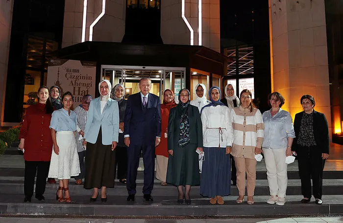 Başkan Erdoğan KADEM hizmet içi eğitim kampını ziyaret etti - 2