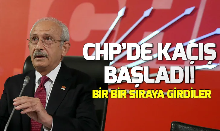 Kaçış başladı