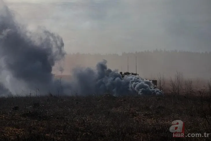 Savaş kapıda! Ukrayna sınırında Rus askeri helikopterleri...