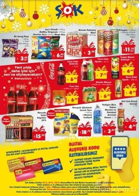 29 Aralık ŞOK aktüel ürünler kataloğu! ŞOK 29 Aralık aktüel ürünler kataloğu! Acele edin... 9