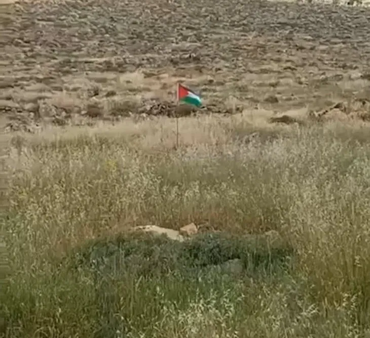 Filistin bayrağını tekmelerken havaya uçtu! Bubi tuzağı böyle avladı | İşte saniye saniye o anlar