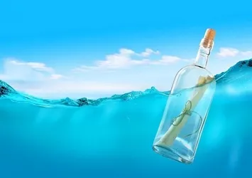 Rodos’tan denize atılan şişe, Gazze’de bulundu