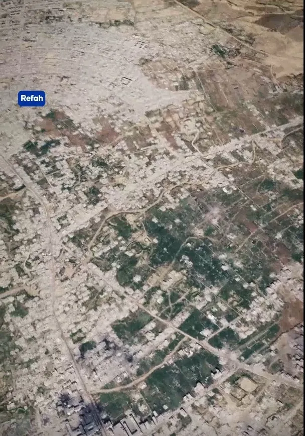 1790611552637.jpg Katil İsrail Gazze'yi enkaza çevirdi! Katliamın ve vahşetin boyutu uydu görüntülerinde - 2