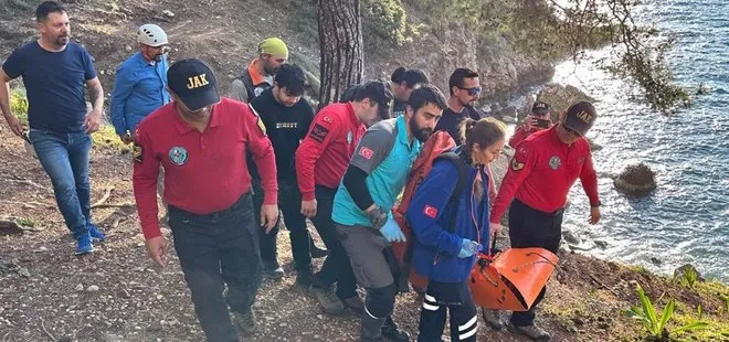 Ormanda yaralanan vatandaş için ekipler seferber oldu
