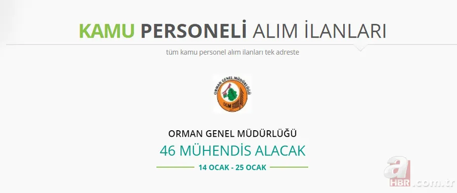 Kamuya memur alımı 2019! İşte başvuru şartları 24