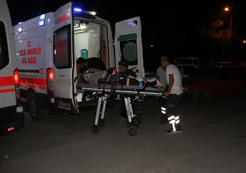 Konya'da otomobiller çarpıştı: 2'si ağır 4 yaralı