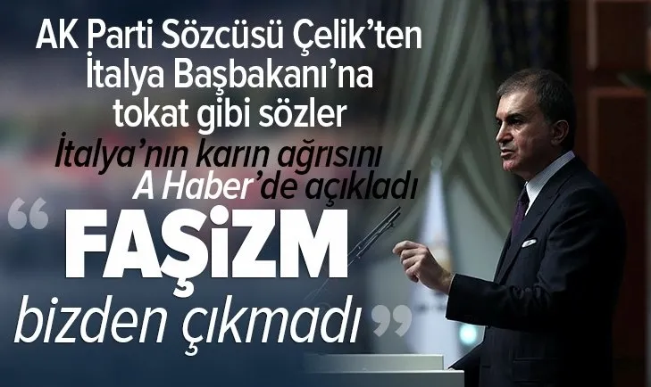 Son dakika: AK Parti Sözcüsü Ömer Çelik'ten Başkan Erdoğan'a "diktatör" diyen İtalya Başbakanı Draghi'ye sert tepki - 1