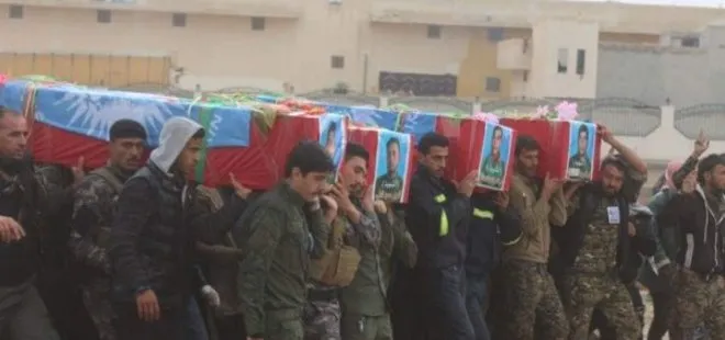 YPG’liler cenazelerini kaldırmaya devam ediyor