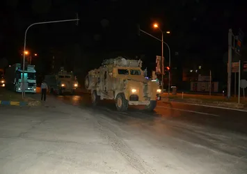 Suriye sınırına askeri sevkiyat