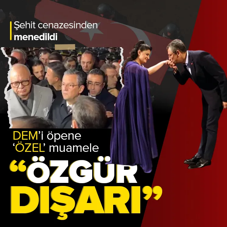 Şehit cenazesinden kovuldu: Özgür çık dışarı!