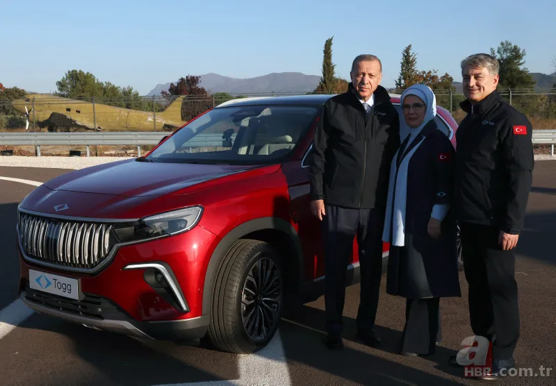 Başkan Erdoğan'dan TOGG paylaşımı: Tekerine taş değmesin 10