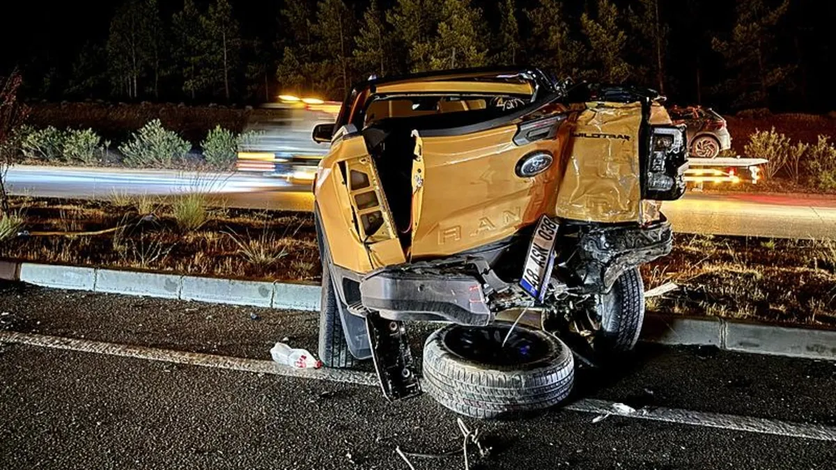 Fethiye'de zincirleme kaza: 1 ölü 11 yaralı