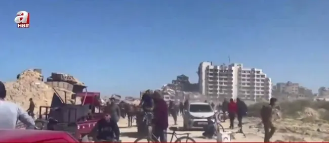 Gazzeliler 1 lokma ekmeğe muhtaç! Yeni koridora izin yok, havadan yardım sürüyor