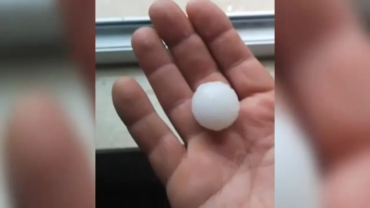 Elazığ ve Bingöl’de dolu etkili oldu