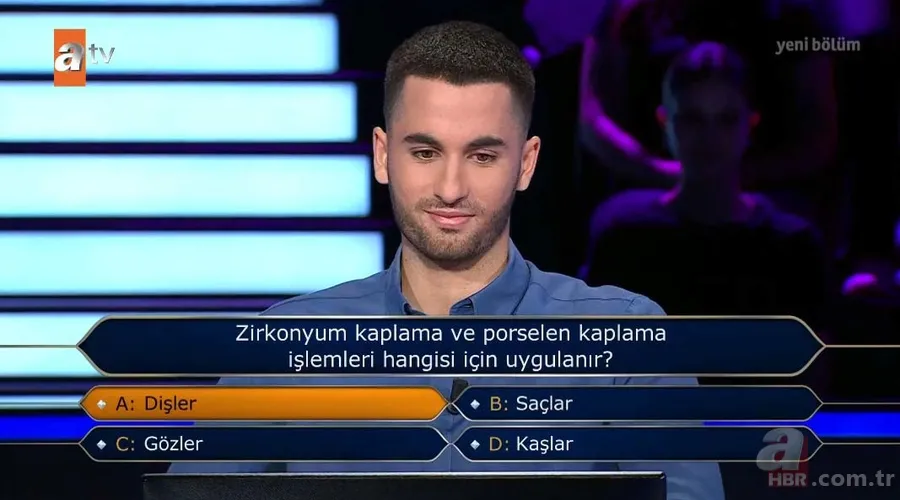 Kim Milyoner Olmak İster'de şaşırtan anlar! Yarışmacı zeka küpüyle geldi 4. soruda elendi 16