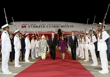 Başkan Erdoğan Venezuela'da