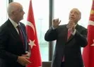 Hediyesini alan Erdoğan’dan kafa şov