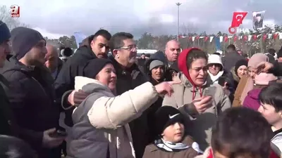 Kar topu şenliğinde doyasıya eğlence