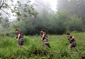 Giresun Yağlıdere'de teröristlerle çatışma