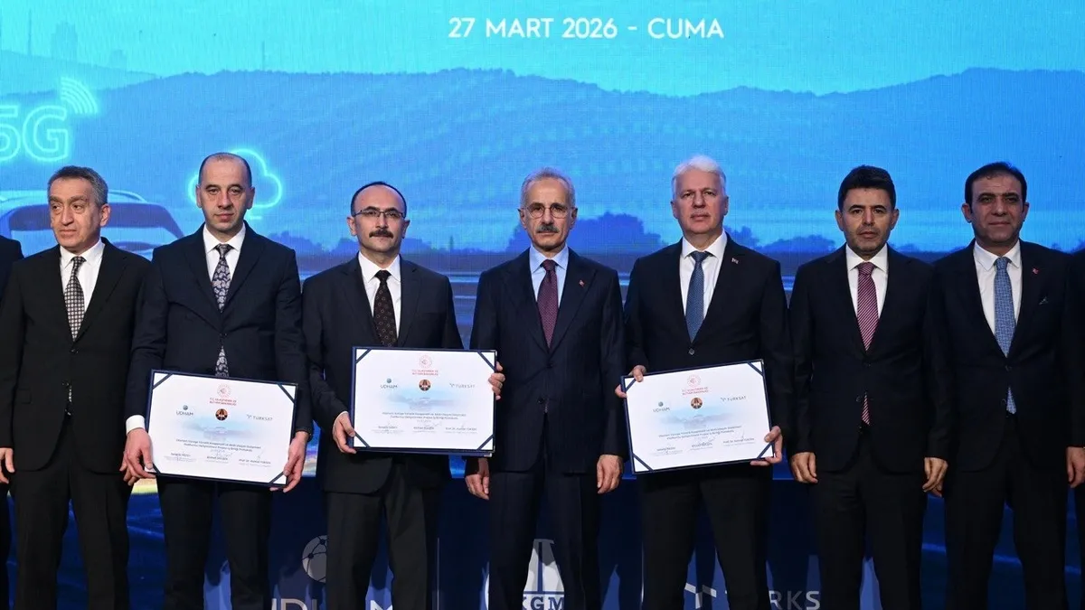 5G destekli akıllı yolda ilk test