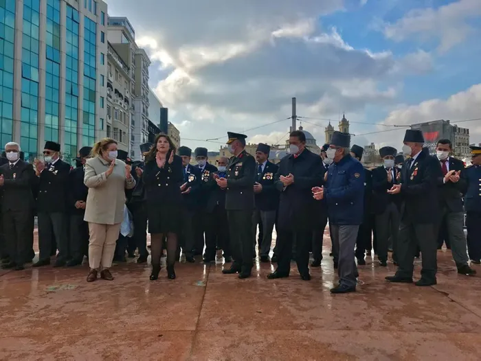 KKTC’nin 38. kuruluş yıl dönümü Taksim’de kutlandı
