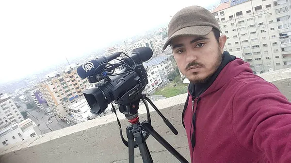 Katil İsrail dur durak bilmiyor! Gazze’de AA kameramanı Muntasır es-Savvaf’ı katletti