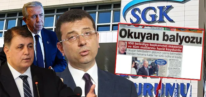 SGK borçlusu CHP’li belediyelere balyozlu örnek! 25 yıl önce borcunu ödemeyenin maaşına haciz kondu