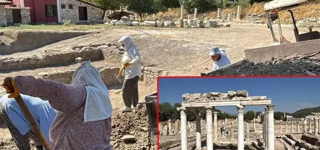 3 bin 500 yıllık kente kadın eli