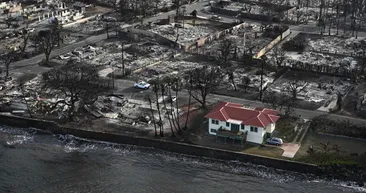 Hawaii yangınında ona hiçbir şey olmadı: Mucize ev