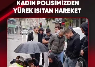 POLİSİMİZİN ŞEFKAT ELİ...