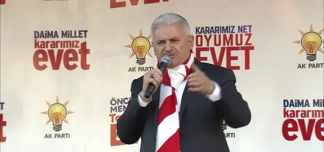 Başbakan: Çukurcu, hendekçi alçaklar  duysun ki...