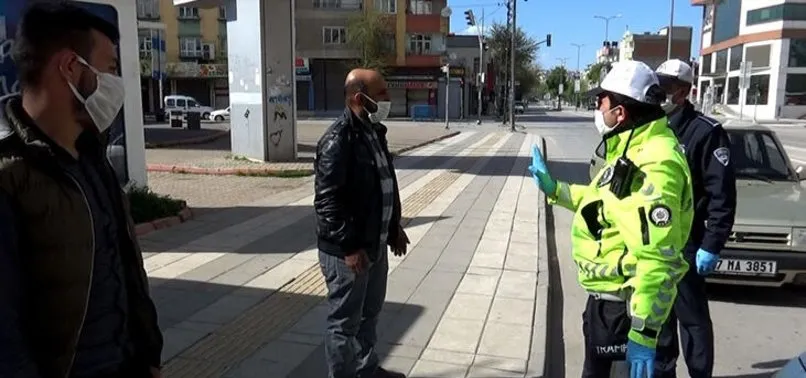 İstanbul'da sokağa çıkma yasağını ihlal edenlere ceza yazıldı