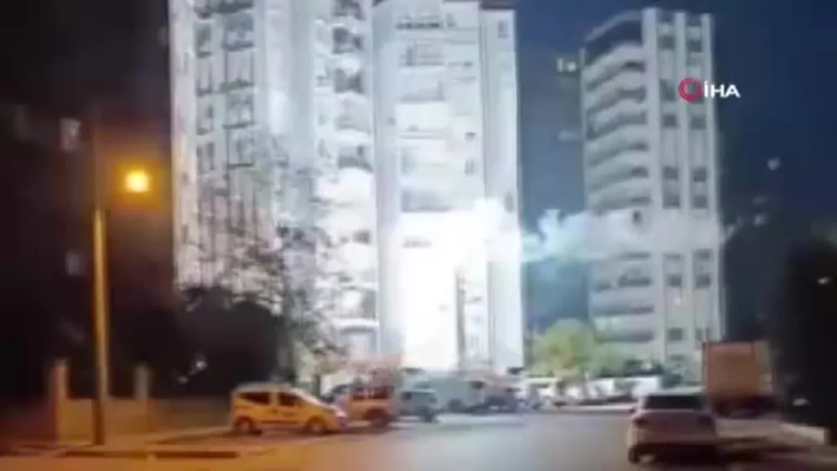 Antalya’da elektrik tellerinin teması bomba gibi patladı