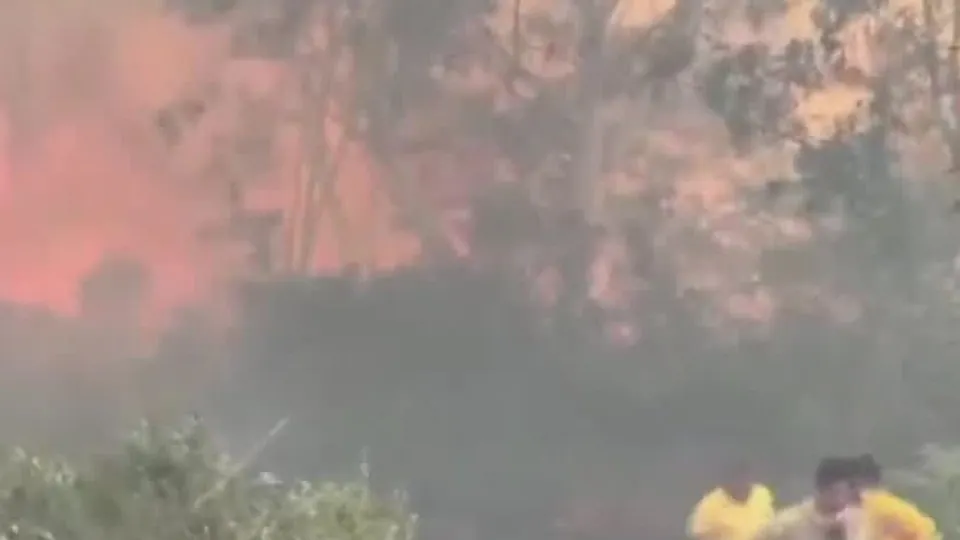 Antalya Kaş’ta yangın yeniden başladı