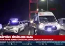 İstanbulda gece yarısı zincirleme kaza!