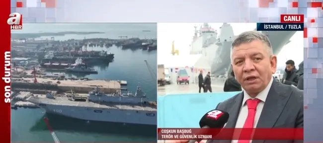 En büyük savaş gemisi envanterde! TCG Anadolu bugün Deniz Kuvvetleri Komutanlığı’na teslim edildi