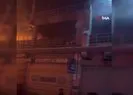 Conta atölyesinde çıkan yangın söndürüldü