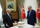 Başkan Erdoğan ile Bahçeli arasında gülümseten an