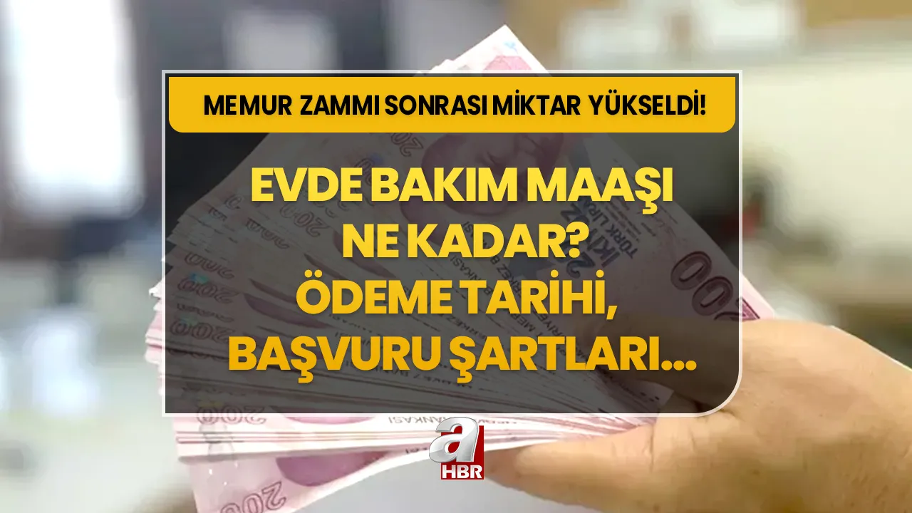Evde bakım maaşı zamlı ne zaman yatacak? 2024 Ocak ayı evde bakım maaşı sorgulama ekranı!