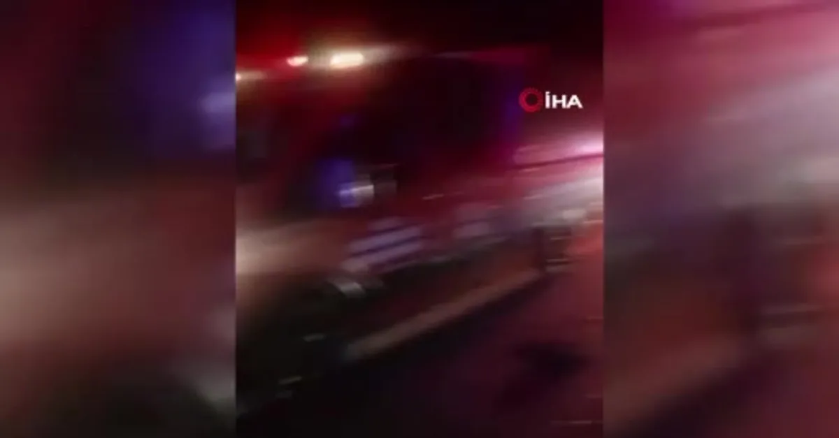 Soma’da servis minibüsü devrildi