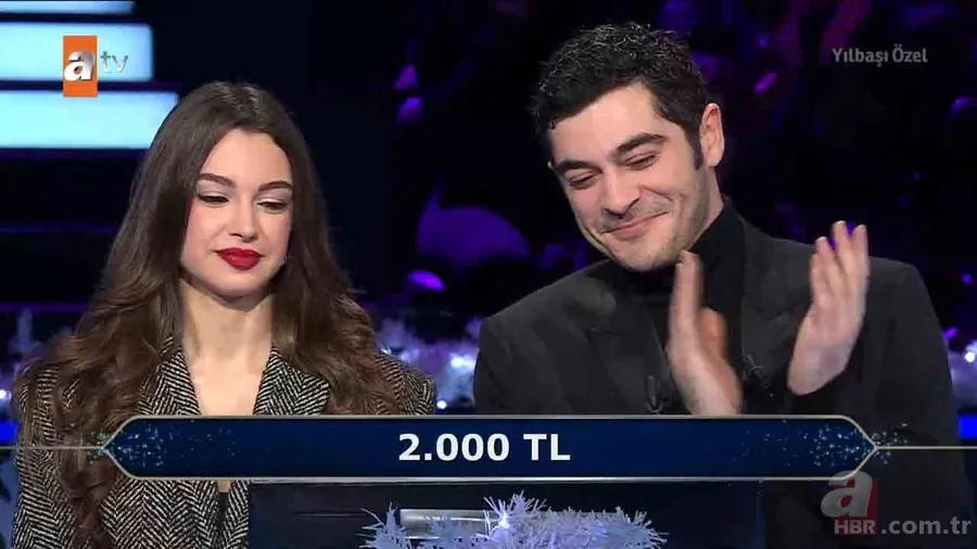 Milyoner'de yıldızlar geçidi! Burak Deniz ve Su Burcu Yazgı Coşkun milyonluk soruyu açtırdı | Kazanılan ödül çocuklar için bağışlandı 7