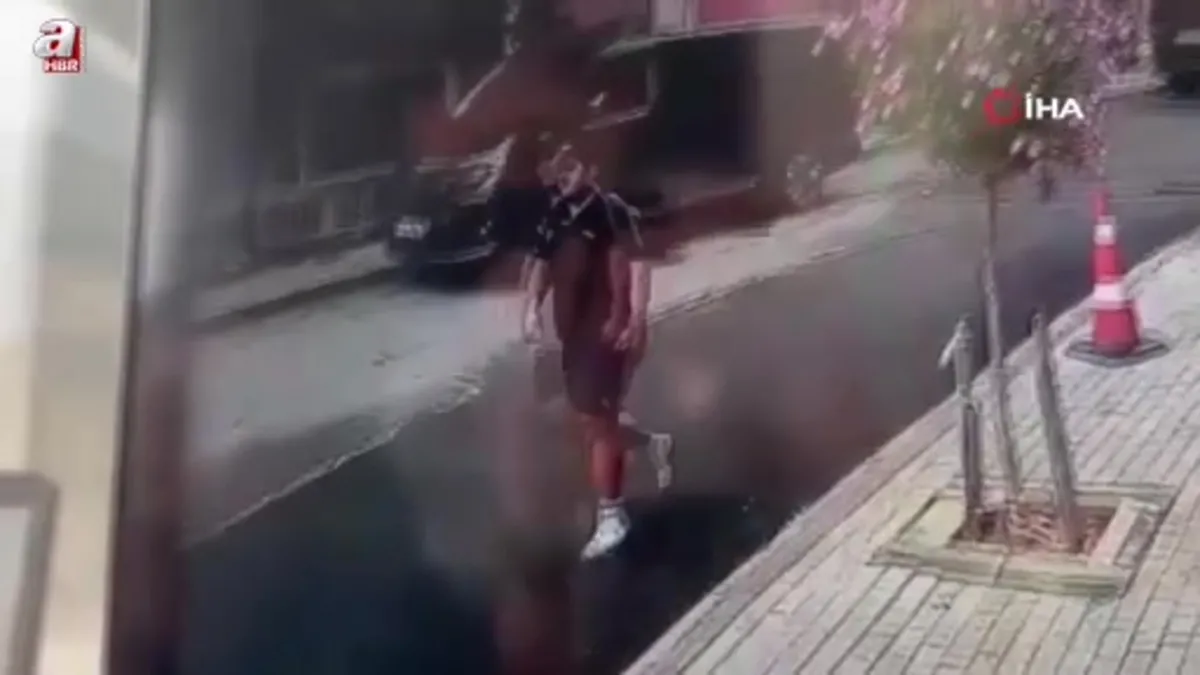 Eyüpsultan’da silahlı saldırı kamerada