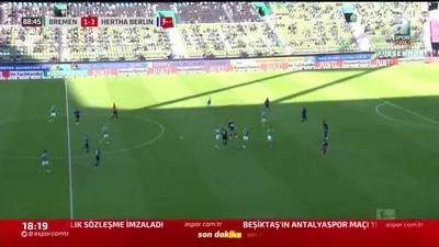 Werder Bremen 1-4 Hertha Berlin | GOLÜ İZLE