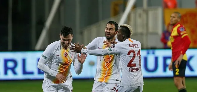 Galatasaray, Göztepe deplasmanından üç puanla döndü