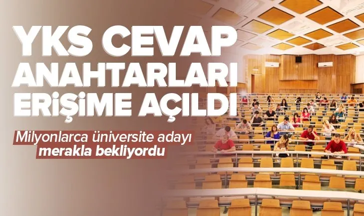 YKS maratonu sona erdi! 3. oturumda yabancı dil testi tamamlandı! YKS soruları ve cevap anahtarları erişime açıldı